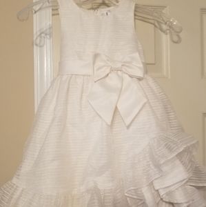 Girls white dress